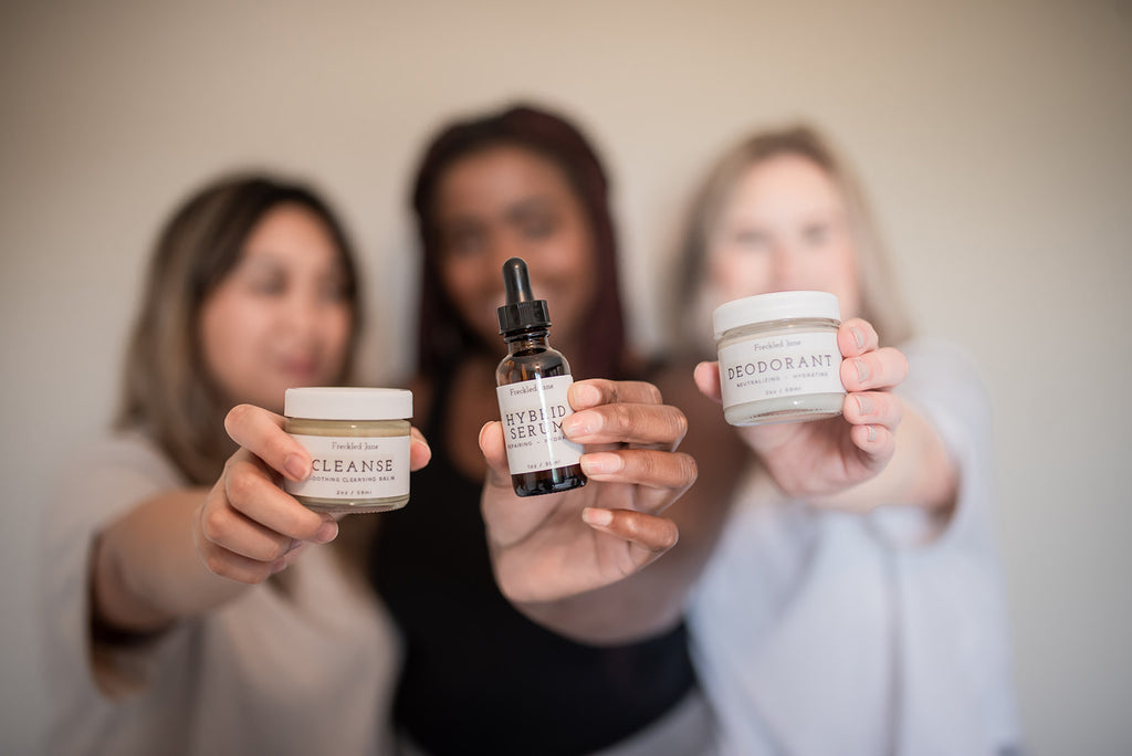 We've launched! With 3 all-natural products that will revamp your skincare routine.